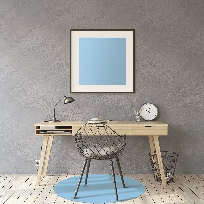 Chair mat Pastel blue color
