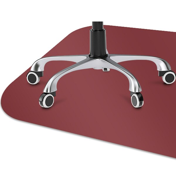 Office chair mat Color Purple red