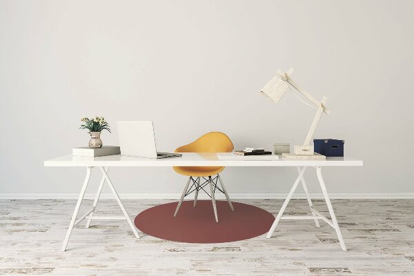 Office chair mat Color Purple red