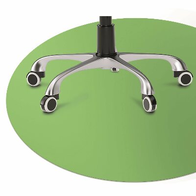 Office chair mat Pastel green color