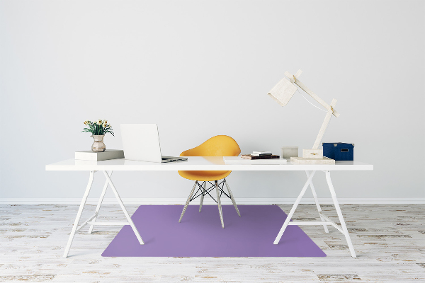 Office chair floor protector Lavender