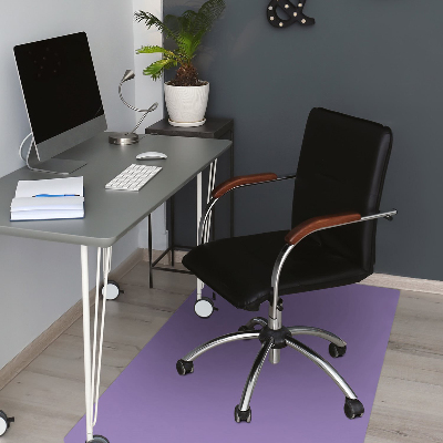 Office chair floor protector Lavender