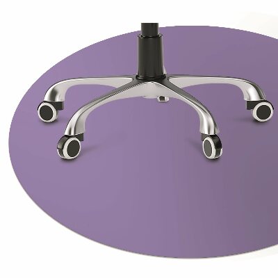 Office chair floor protector Lavender