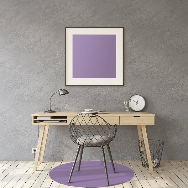 Office chair floor protector Lavender