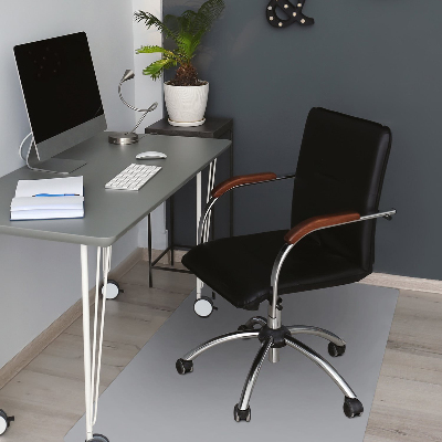 Office chair floor protector color Gray