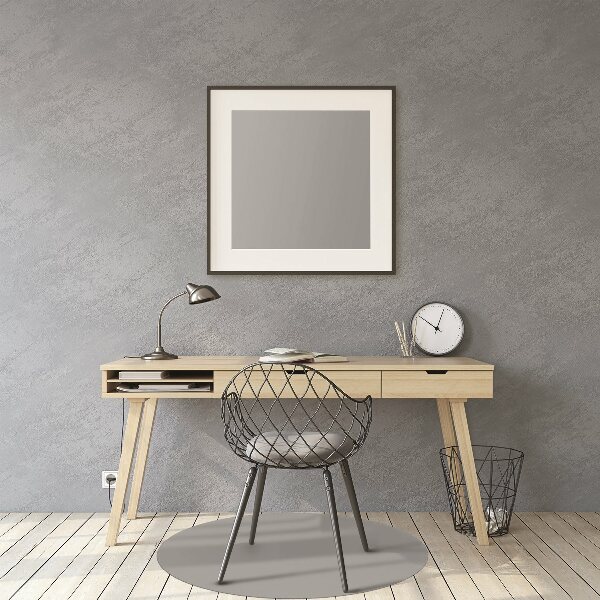 Office chair floor protector color Gray