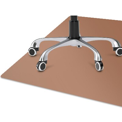 Office chair floor protector Copper color
