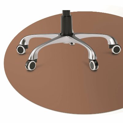 Office chair floor protector Copper color