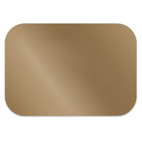 Office chair mat color Gold