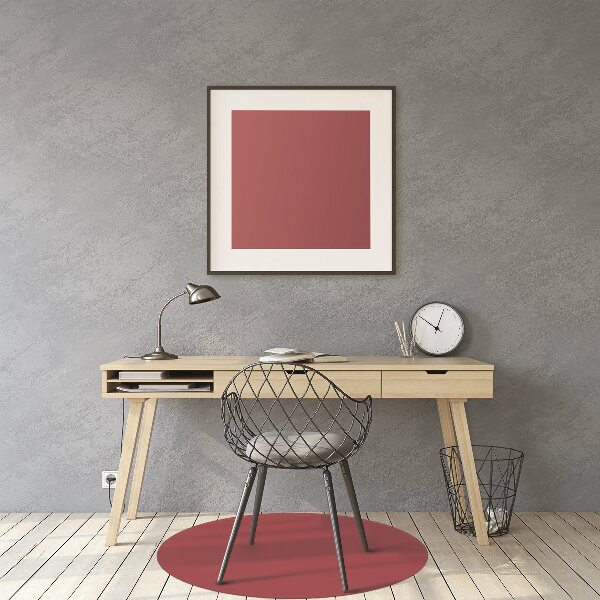 Office chair mat Burgundy color