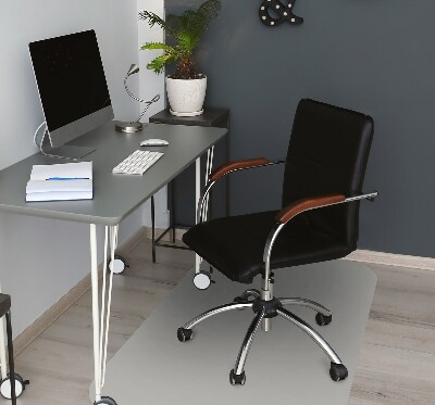 Office chair floor protector Indirect gray color