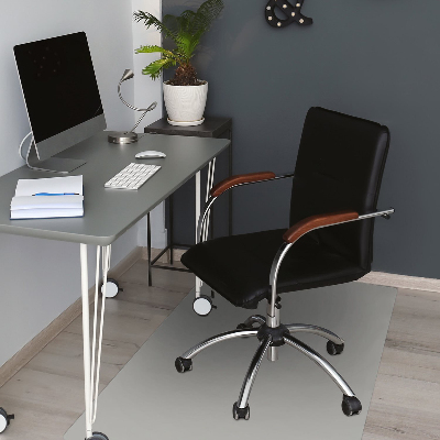 Office chair floor protector Indirect gray color
