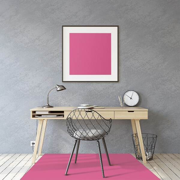 Office chair mat Pink color