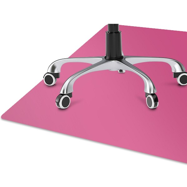 Office chair mat Pink color