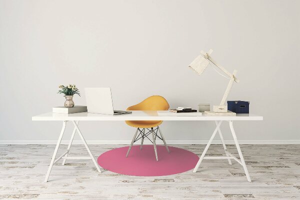 Office chair mat Pink color