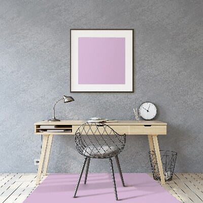 Office chair mat color: Lilac