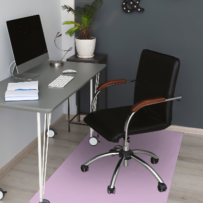 Office chair mat color: Lilac