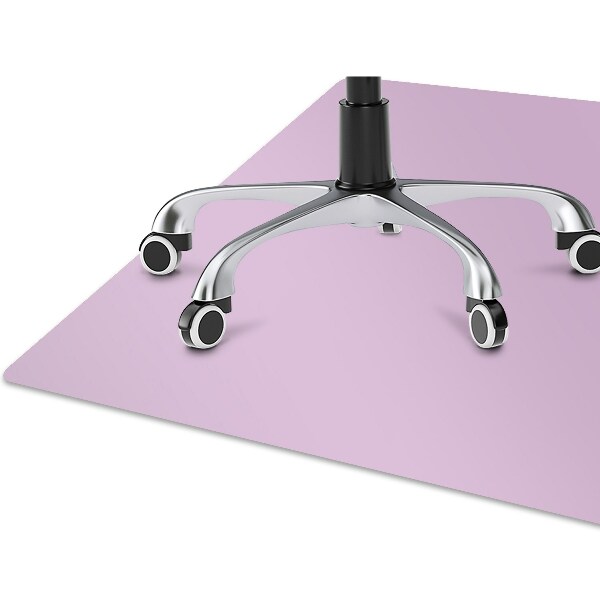 Office chair mat color: Lilac