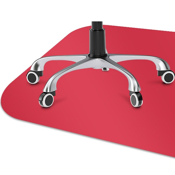 Office chair mat Red colour