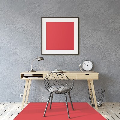 Office chair mat Red colour
