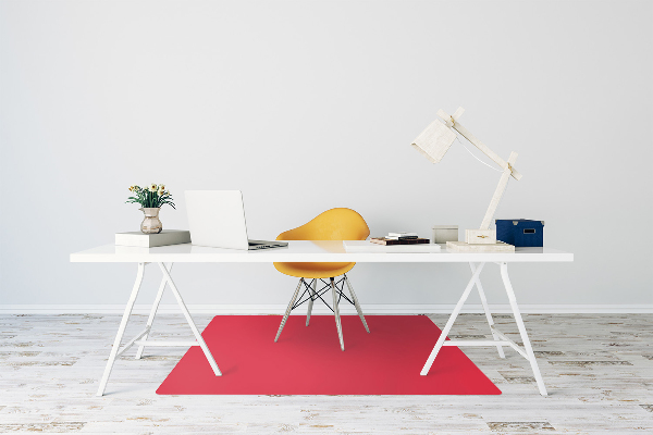 Office chair mat Red colour
