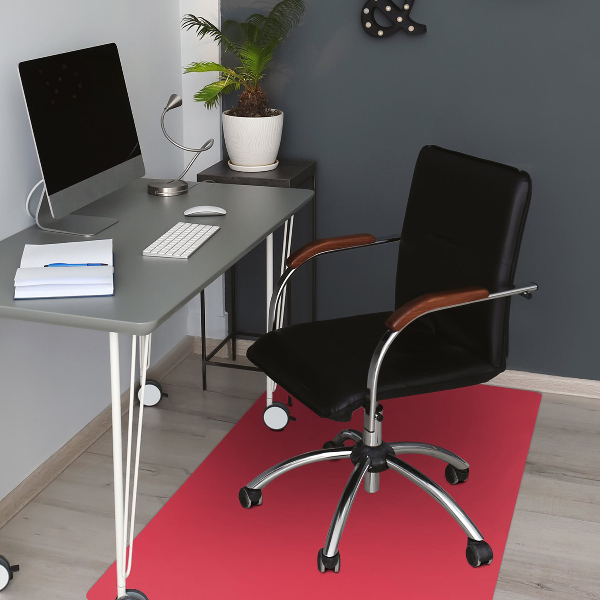 Office chair mat Red colour