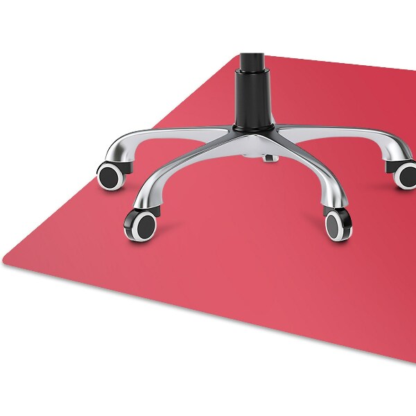 Office chair mat Red colour