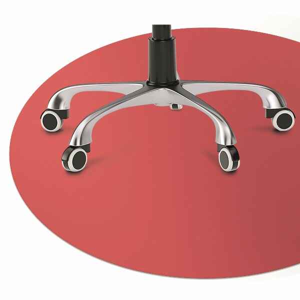 Office chair mat Red colour