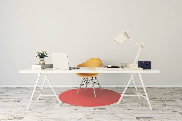 Office chair mat Red colour