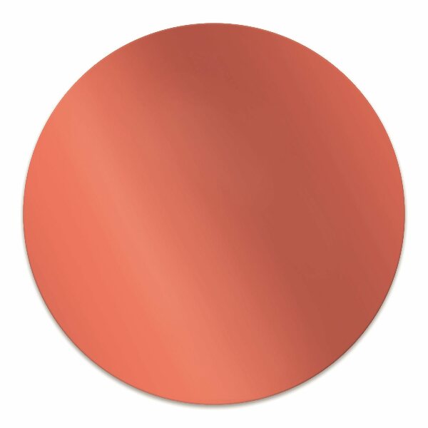 Office chair mat Bright orange color