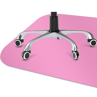 Computer chair mat Bright pink color