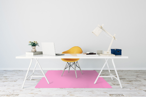 Computer chair mat Bright pink color