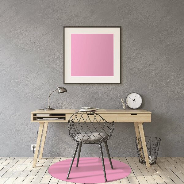 Computer chair mat Bright pink color