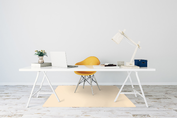 Office chair mat Beige colour