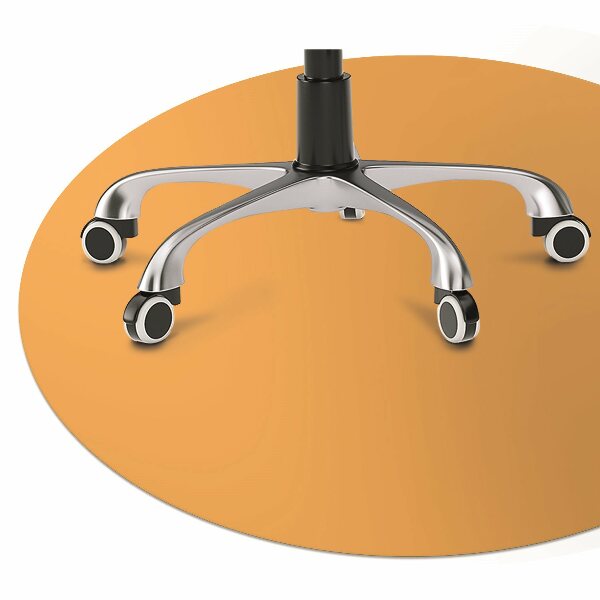 Office chair floor protector Indirect yellow color