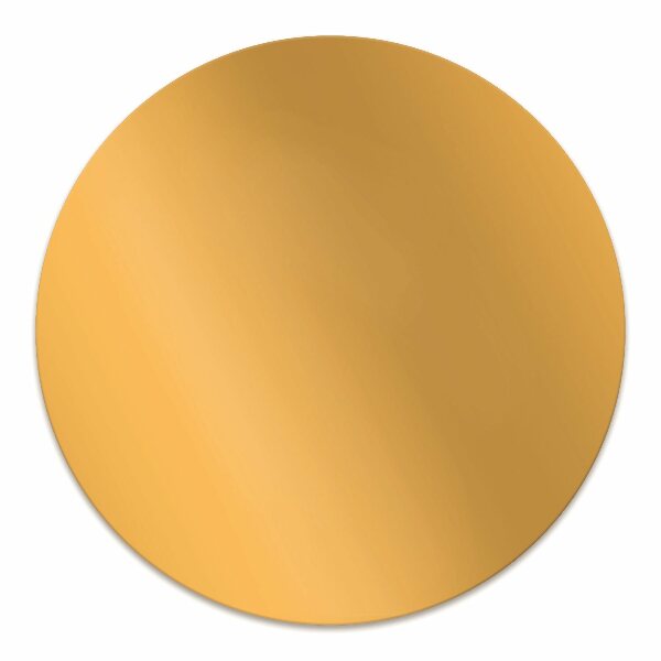Office chair mat color Yellow