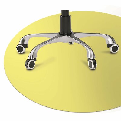 Office chair floor protector Lemon