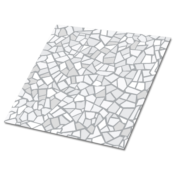 PCV tiles Gray mosaic