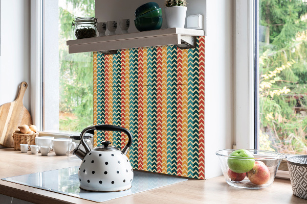 Vinyl wall floor panels Retro pattern