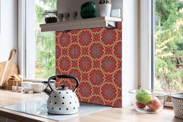 PCV paneling flooring Arabic floral pattern