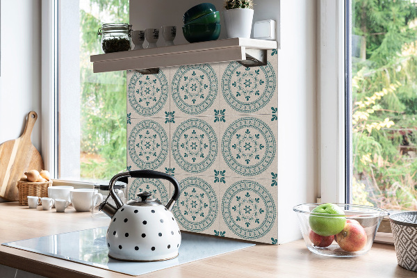 Vinyl tiles Oriental theme