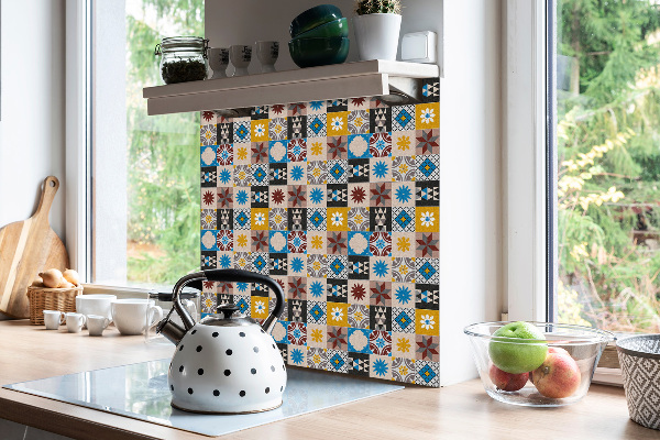 Vinyl tiles Oriental mosaic