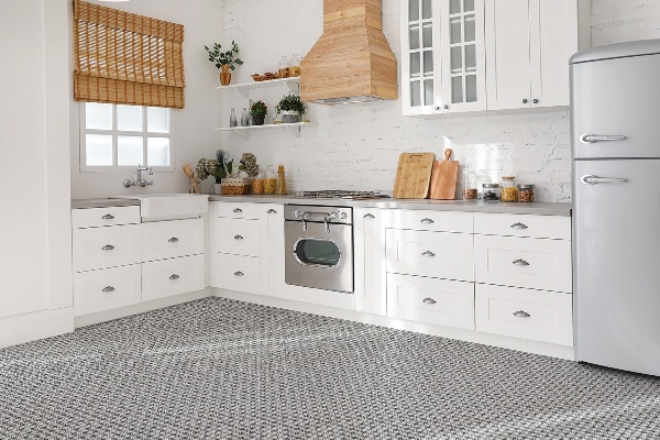 PCV paneling flooring Indonesian pattern
