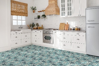 Vinyl tiles Portuguese pattern