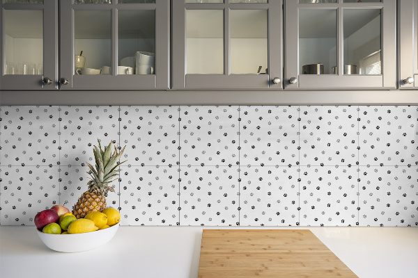 Vinyl tiles Dog's paws