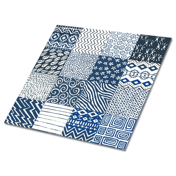 Vinyl tiles Pattern mix