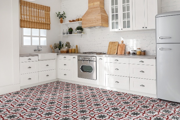 Vinyl tiles Geometric stars