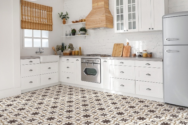 Vinyl tiles Geometry stars
