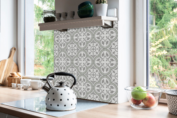 Vinyl tiles Flower motifs