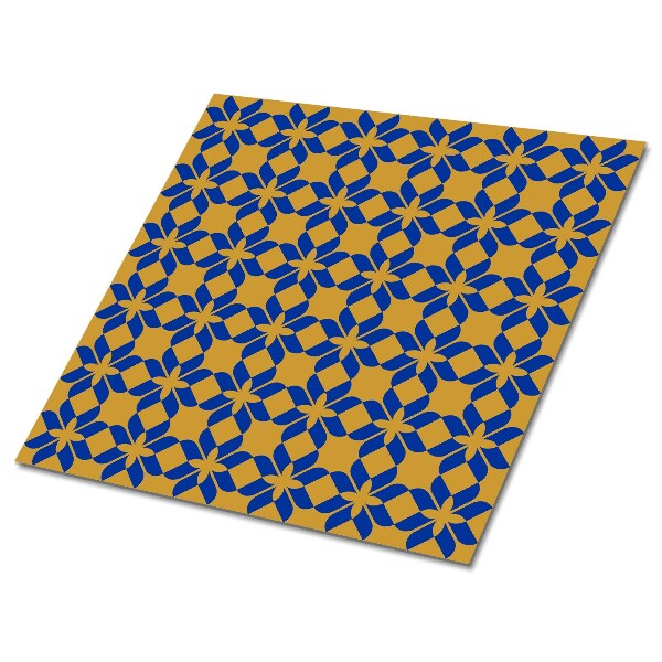 Vinyl tiles Floral pattern